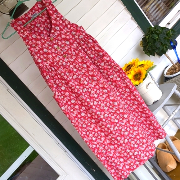 Floral Cottagecore Jumper Dress 